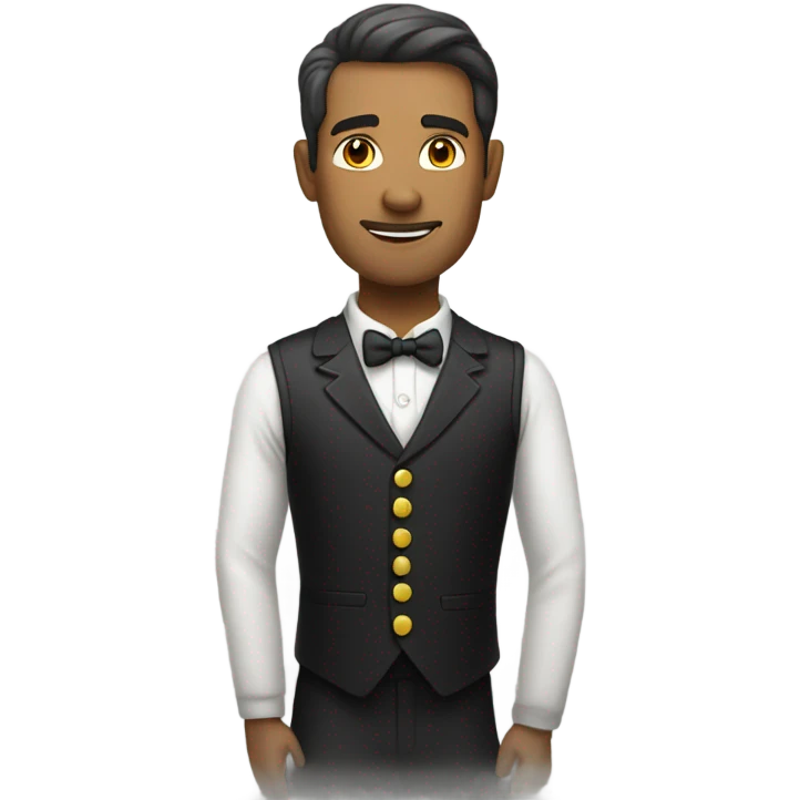 man with luminous waistcoat emoji
