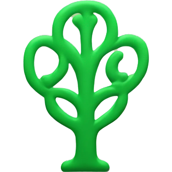Green pintrest logo emoji