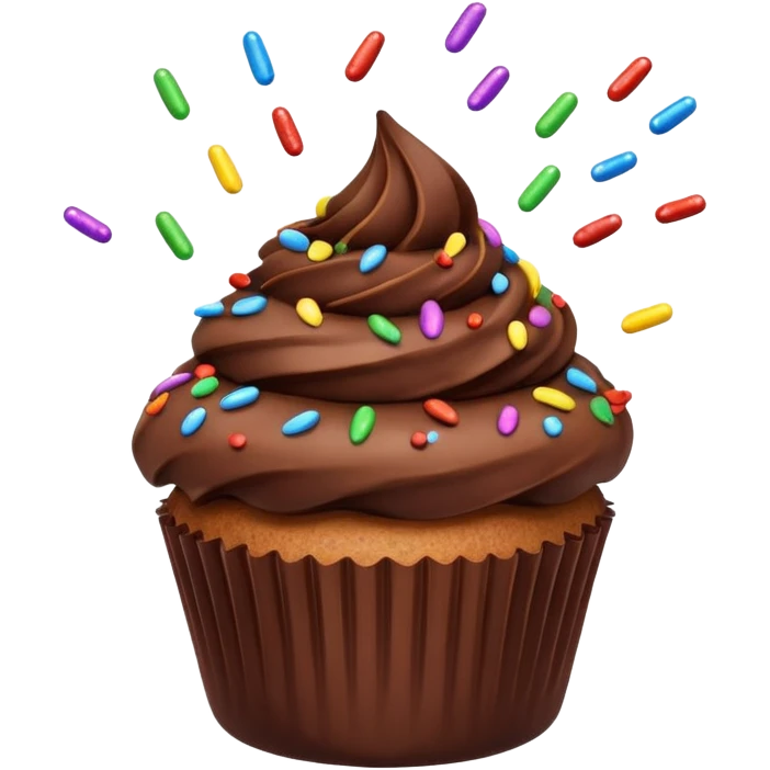 Cupcake Meteor emoji