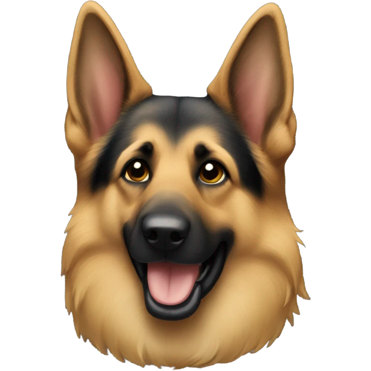 German shepherd tail end emoji
