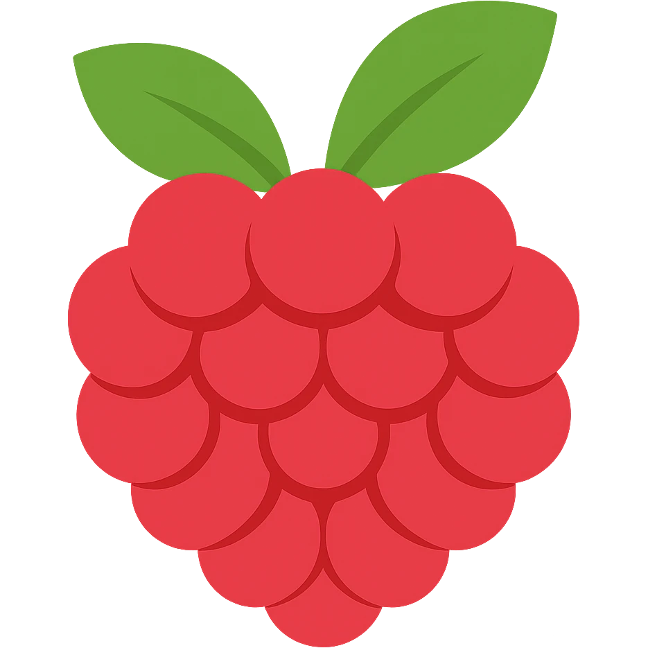 raspberry emoji style emoji