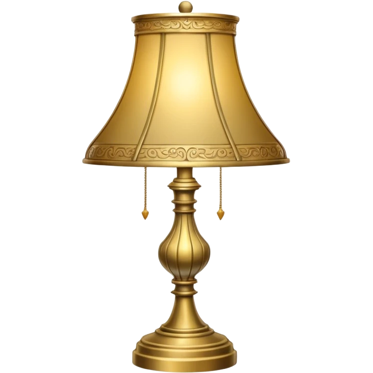 A lamp emoji