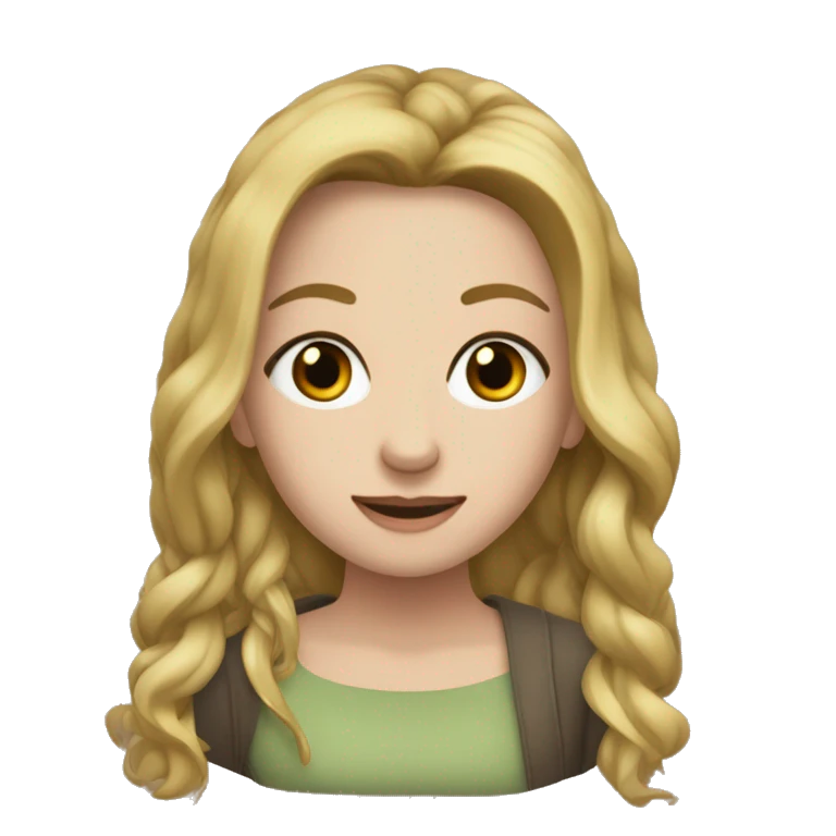 девушка с черными волосами с китайской шляпой Нон ла emoji