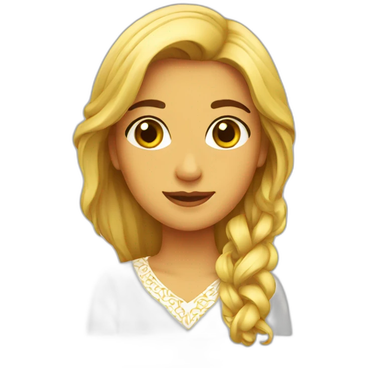 Chica andaluza emoji