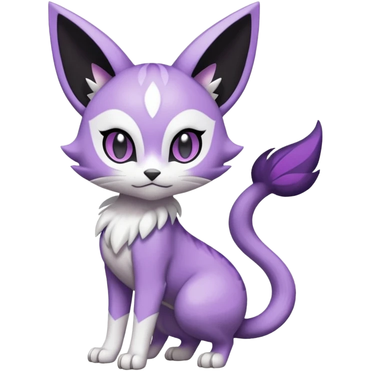 Meloetta-Purrloin-Gatomon-Trico-Pokémon-Fakémon-fusion-hybrid-creature emoji
