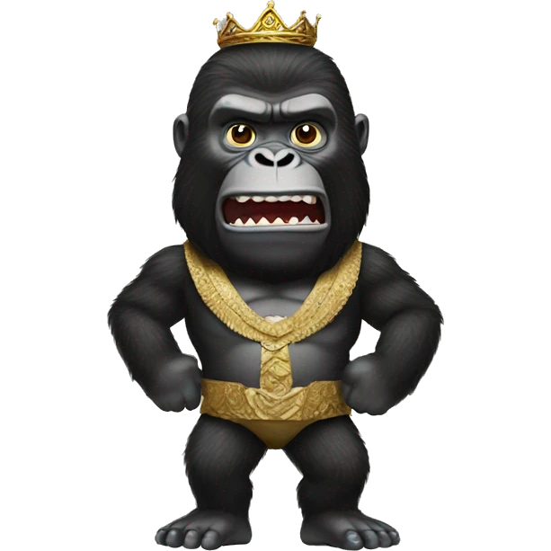 fancy king kong emoji