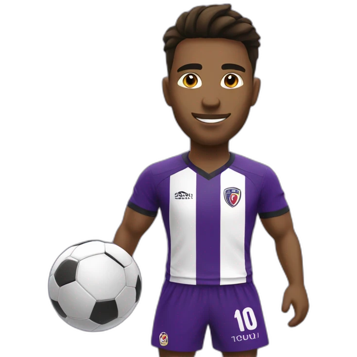 Toulouse football club emoji