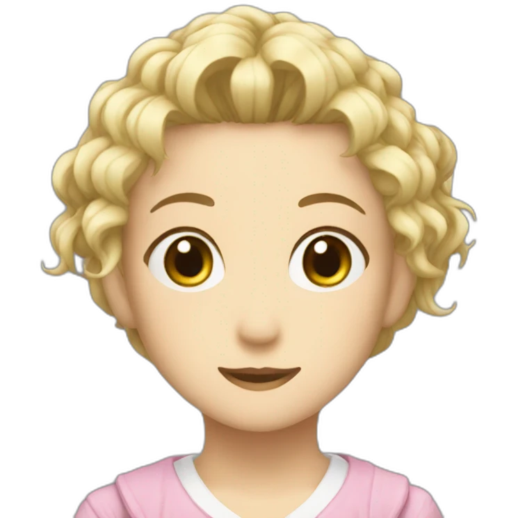 Nanami with gojo's hair emoji