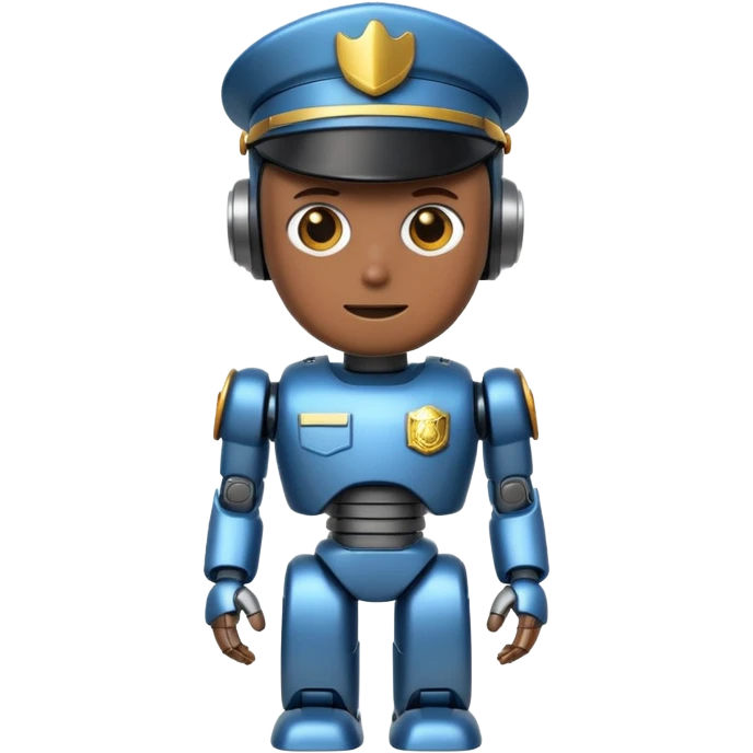 robot cop emoji