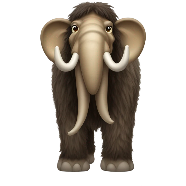 Woolly mammoth  emoji