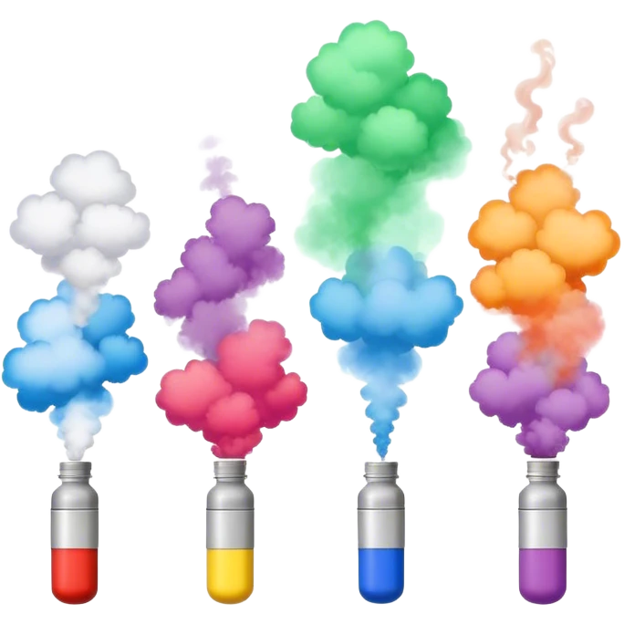 Smoke bomb color combos  emoji
