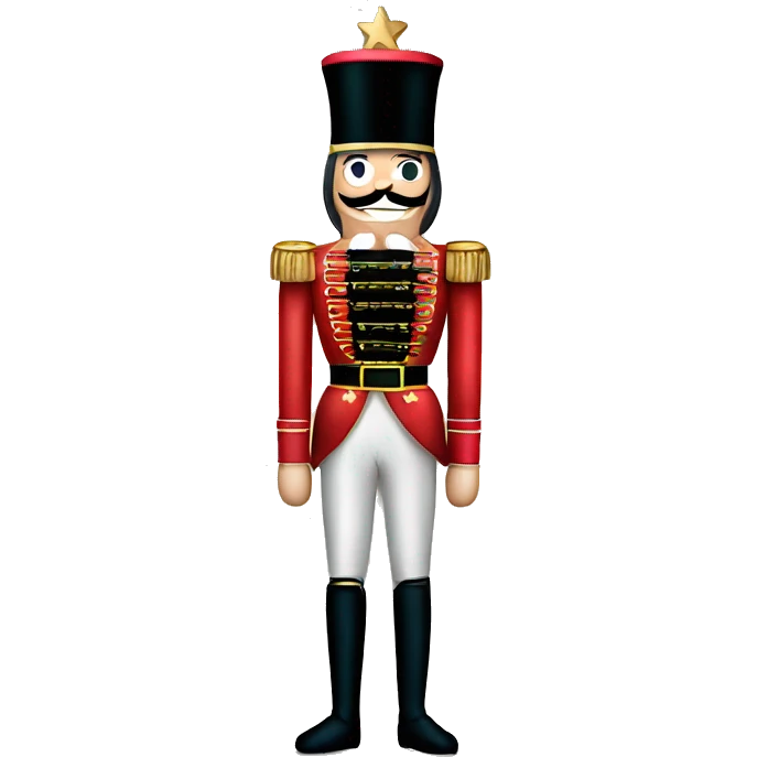 christmas nutcracker full body emoji