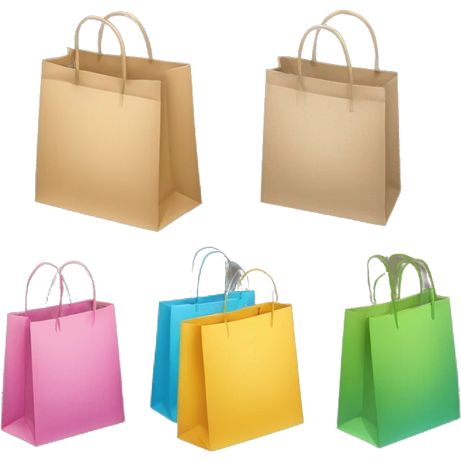 shopping bags emoji