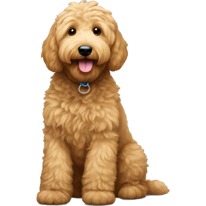 goldendoodle  emoji