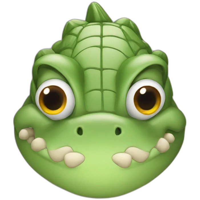 Croc top emoji