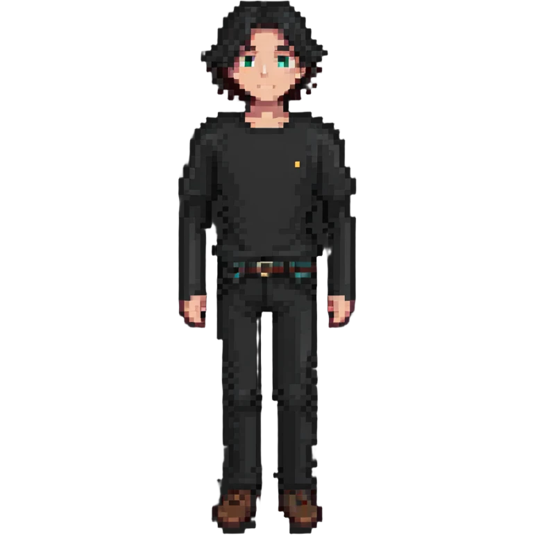 full body male human character emoji