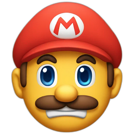 mario hat emoji