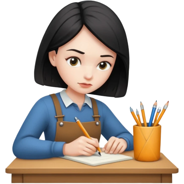 A person crafting content/storyteller  emoji