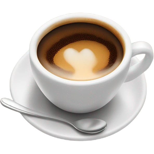 Coffee and clean emoji