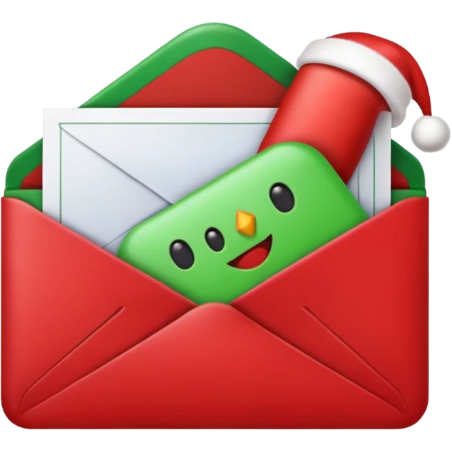 christmas emails emoji