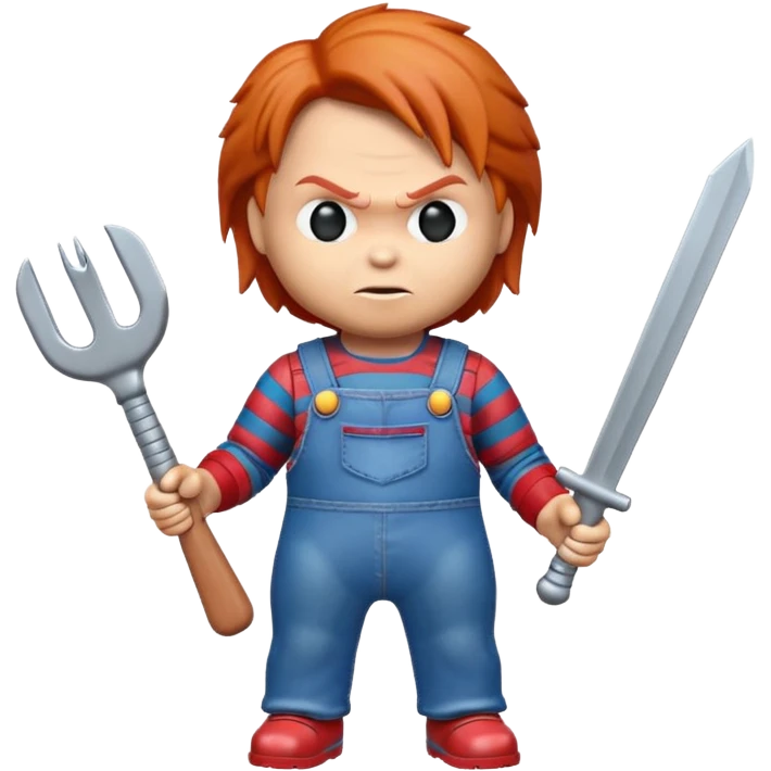 Un emojin de chuky emoji