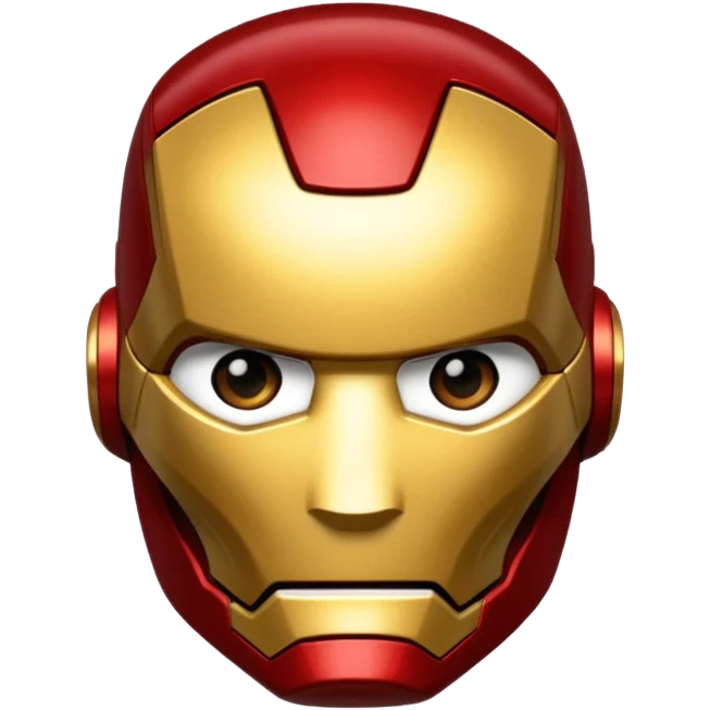  Create an Iron Man emoji. emoji