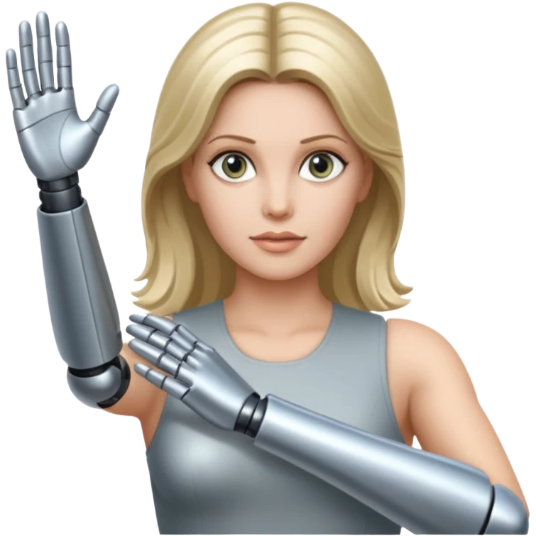 bionic woman emoji