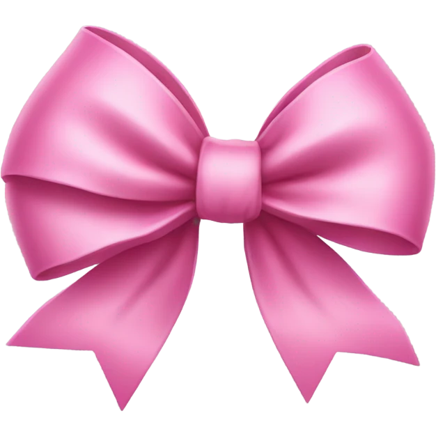 Pink bow  emoji
