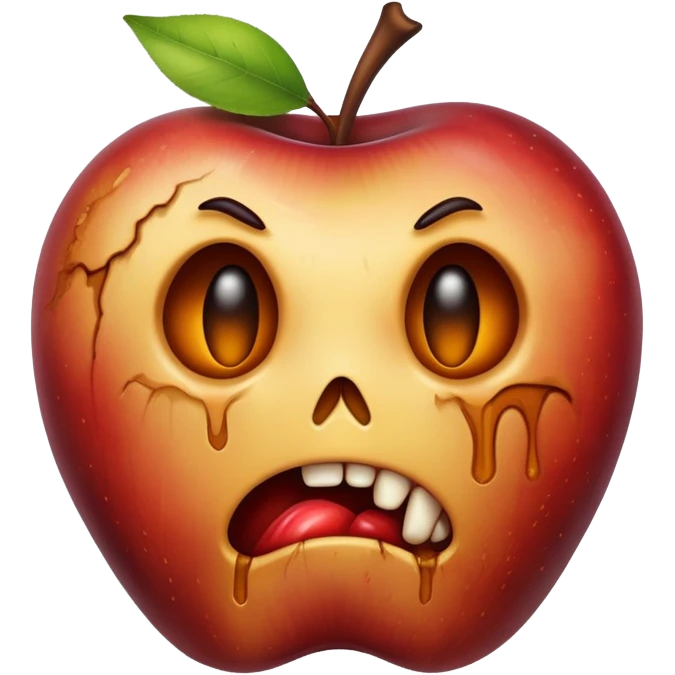 Rotten apple  emoji