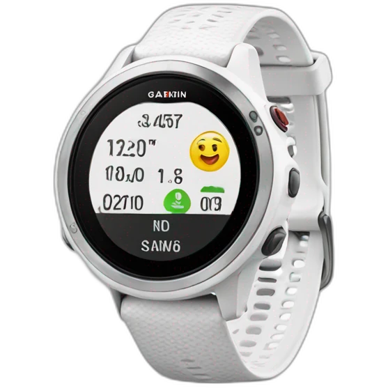 Garmin watch emoji
