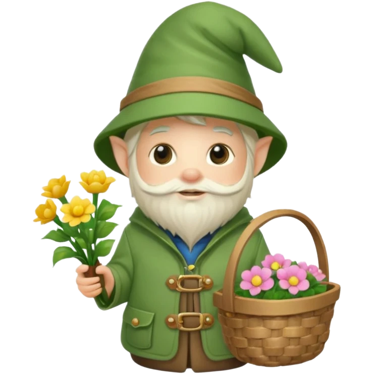 Spring gnome emoji