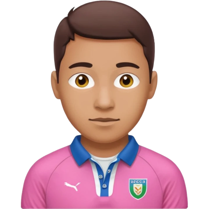 Rugby Fashion pink emoji