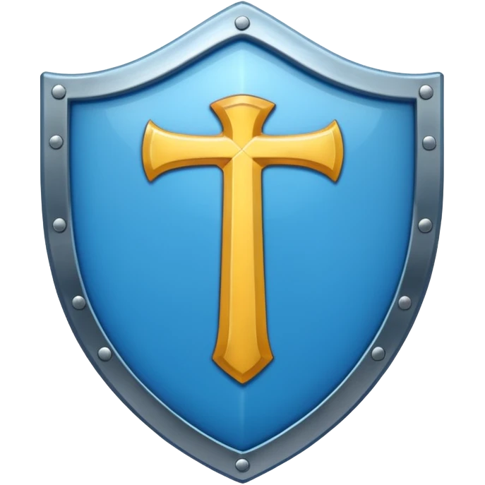 shield with a blue I on it emoji