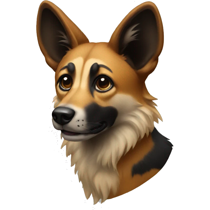 wild dog emoji