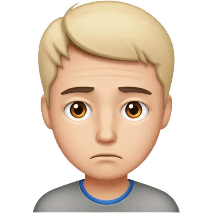 Disappointed emoji