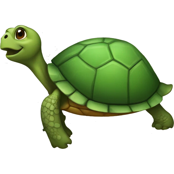 fancy turtle emoji