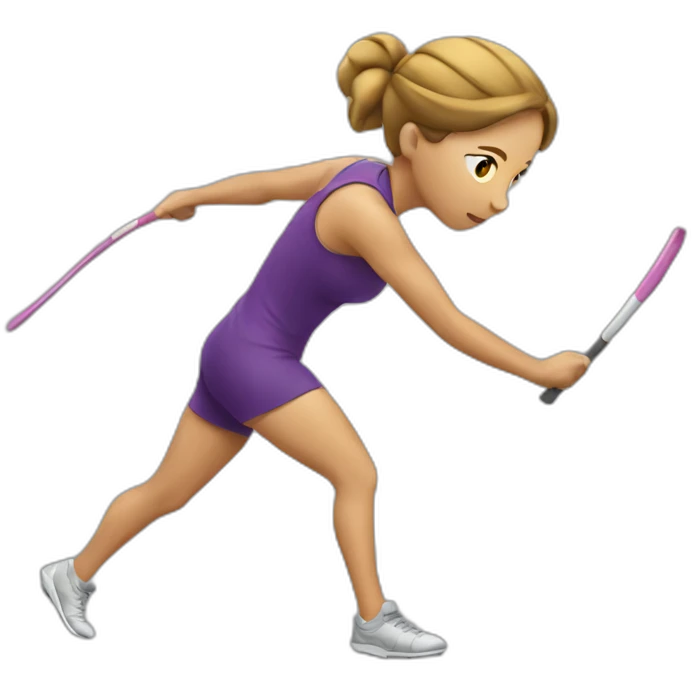 woman javelin throw emoji