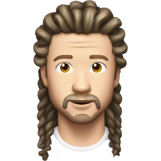 2003 justin timberlake with noodle hair emoji