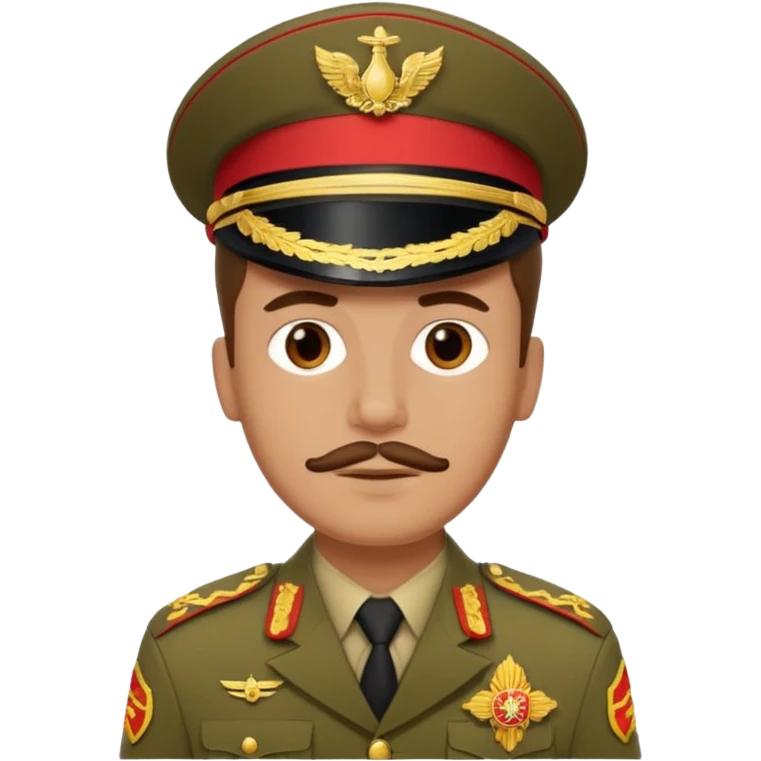 make his skin colour a little bit lighter, and his clothes should be like a spanish sergeant emoji