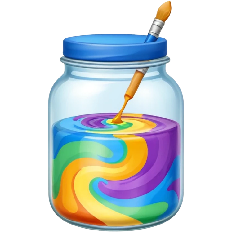 Paint Color Jar emoji