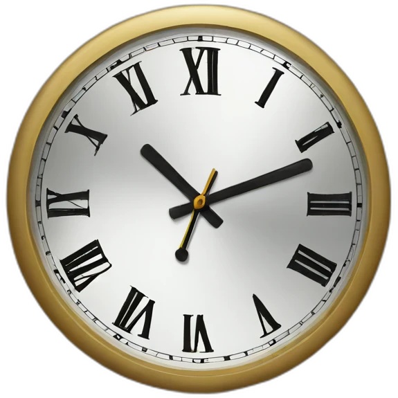 horloge emoji