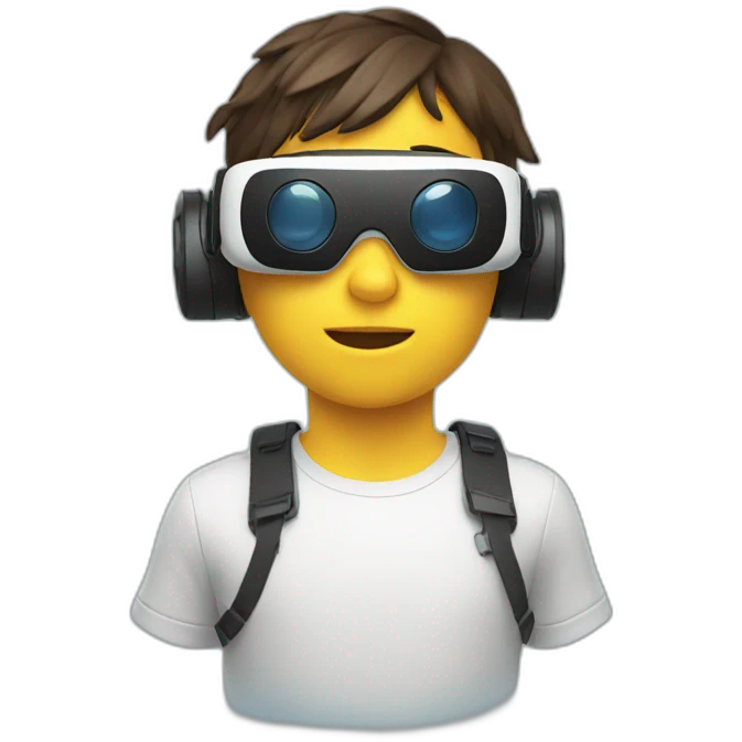 boy vr headset emoji