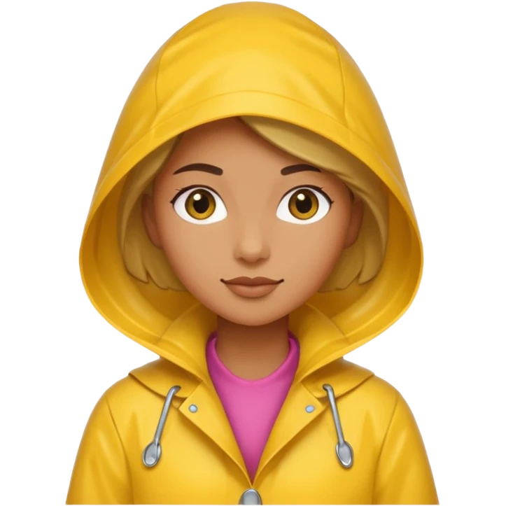 Raincoat Pedestrian woman emoji