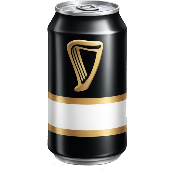 Guinness beer can emoji