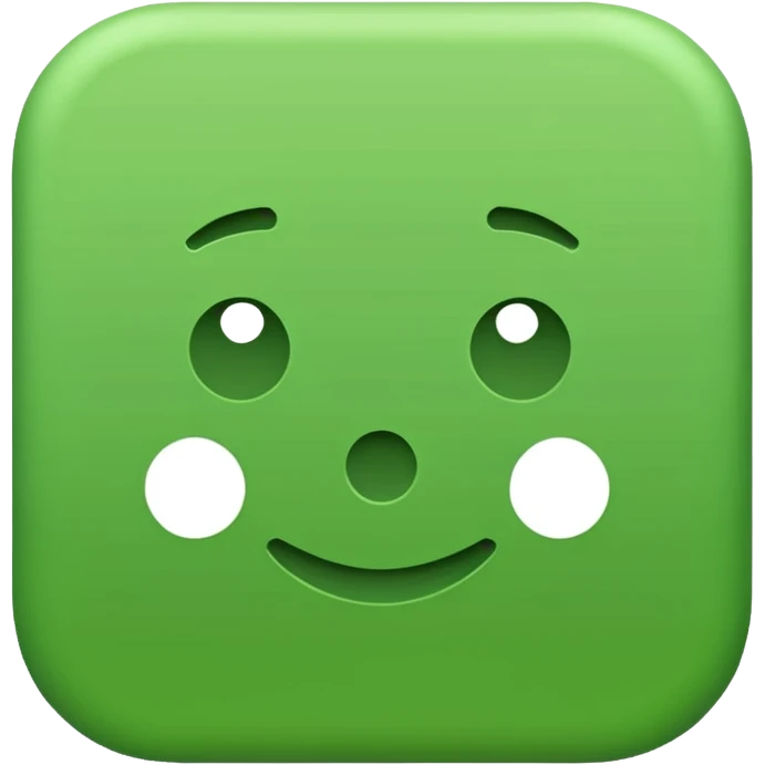 generate plus icon with green color in text format emoji