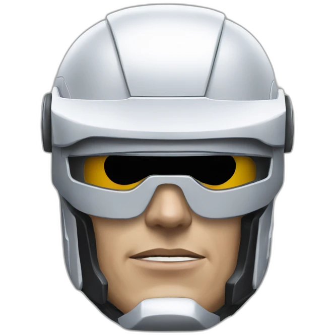 Robocop head movie emoji