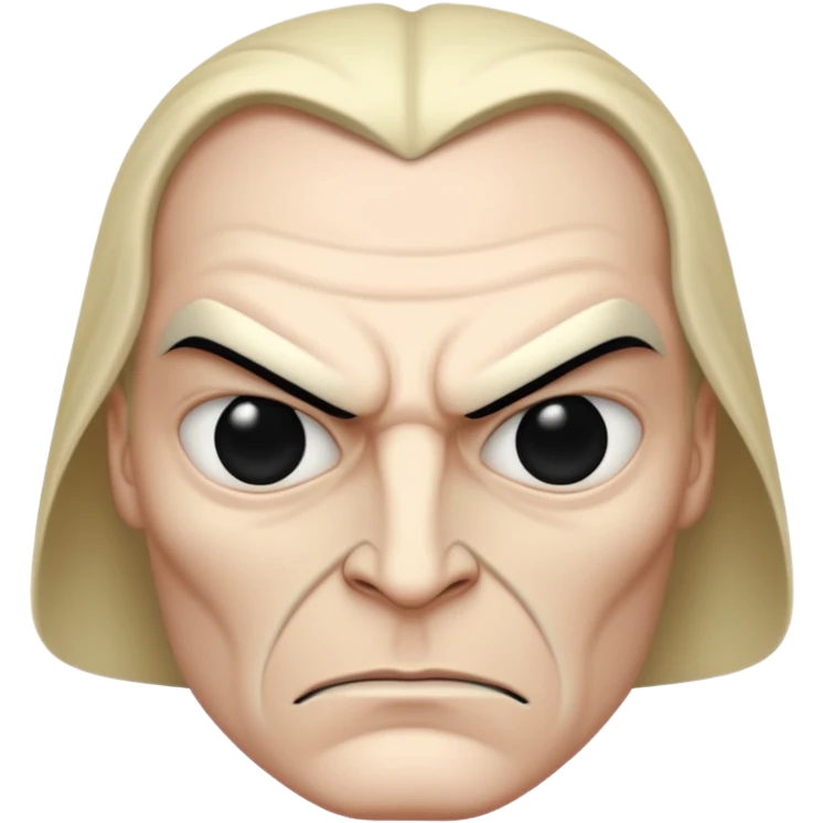 Hatred - intense dislike or ill will toward someone - super villian emoji