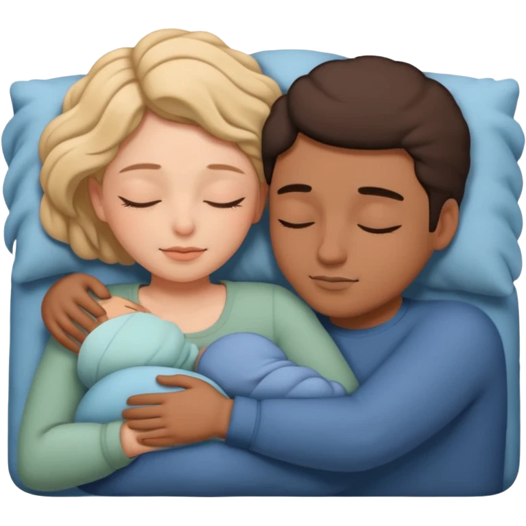 couple sleeping together  emoji