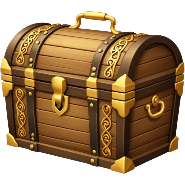 Treasure chest emoji
