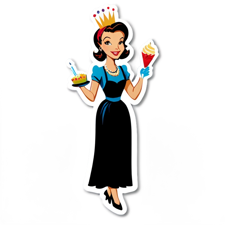  We Yorker lady birthday  emoji